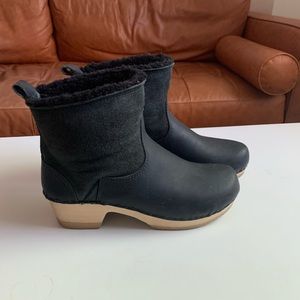 No. 6 Shearling Clog Boots